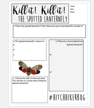 Preview of Kill it! Kill it! The Spotted Lanternfly - Publisher File