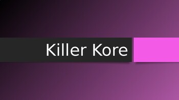 Preview of Killer Kore Workout