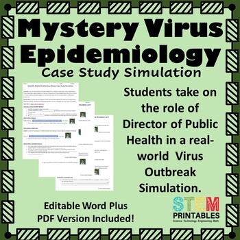 Preview of Mystery Virus: Epidemic Epidemiology Case Study Simulation