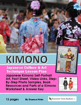 Kimono: Japanese Culture & Art Lesson Plan by Discover Unit Studies