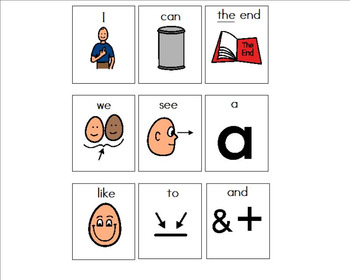 Preview of Kin. sight word list w/wo picture clues McGrawHill Wonders Reading Series