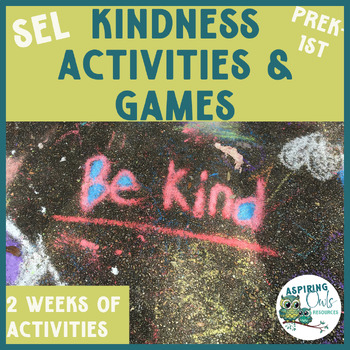 Preview of Kind Behavior KINDNESS Book Plans, Games and Activities