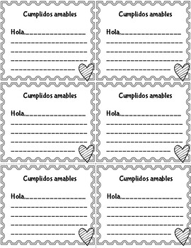Kind Compliments English, Spanish, ELL by Maestra Monarca | TpT