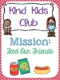 Kind Kids Club - Kindness Activity - Mission Feed Our Friends