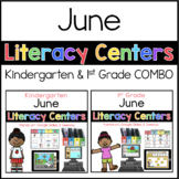 Kinder & 1st Grade June Literacy Centers