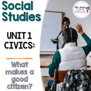 Preview of Kinder-1st Social Studies Unit 1: Civics (Citizenship, Leaders, and Rules)