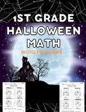 Kinder-2nd Grade Spooky Math Word Problems: Bridging Numer