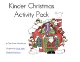 Kinder Christmas Activity Pack
