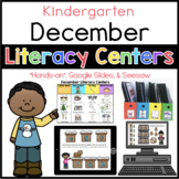 Kindergarten December Literacy Centers