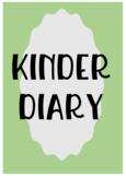 Kinder Diary/Plan
