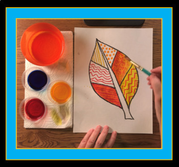 Watercolor Resist Fall Leaves Art Project for Kids – Projects with