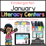 Kindergarten January Literacy Centers