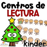 Kinder Literacy Centers Spanish - Centros de Lectura para 