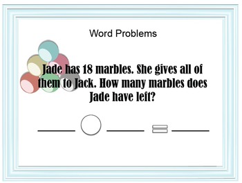 Preview of Kinder Math Enrichment Task Cards