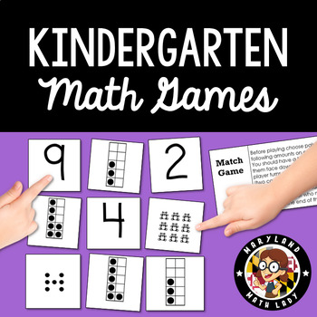 Preview of Kindergarten Math Games