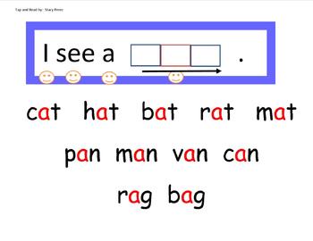Preview of Kinder Pattern sentences