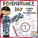 Remembrance Day Activities Australia - Foundation, Kinderg