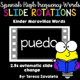 Kinder Video:  Spanish High Frequency Words (Palabras de A
