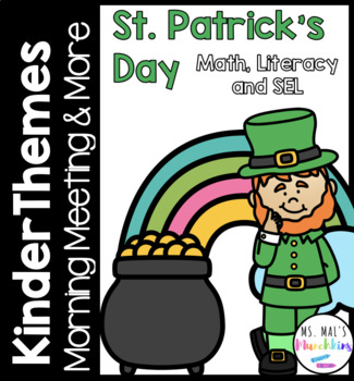 Preview of Kinder Themes March Morning Meeting and More - St. Patrick's Day