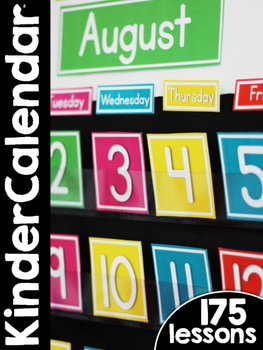 Preview of KinderCalendar: Kindergarten Calendar Curriculum