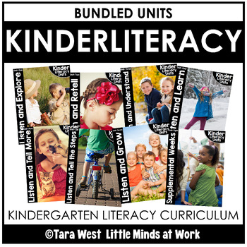Preview of KinderLiteracy® Kindergarten Close Read Curriculum BUNDLE