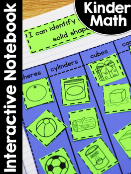 Preview of KinderMath® Kindergarten Math Interactive Notebook