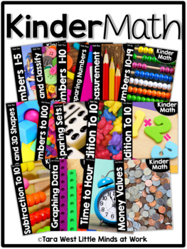 Preview of KinderMath® Kindergarten Math Curriculum Units BUNDLED