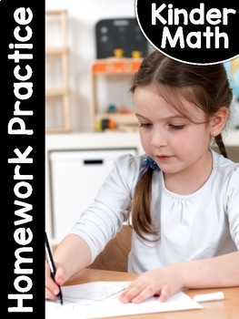 Preview of KinderMath®: Kindergarten Math Printables + Homework Practice