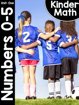 Preview of KinderMath® Kindergarten Math Unit One: Numbers to 5
