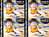 KinderReaders Nonfiction Bundled A-D Distance Learning + Homeschool Compatible