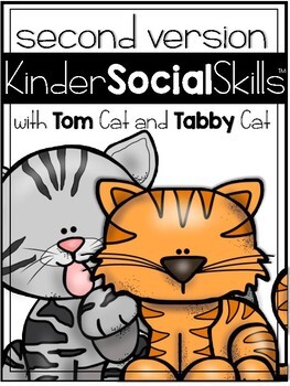Preview of KinderSocialSkills Set 2:  Social Skill Curriculum