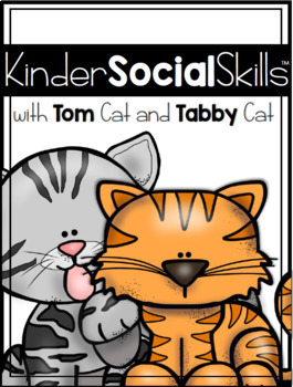 Preview of KinderSocialSkills: Social Skill Curriculum | GOOGLE™ READY | Distance Learning