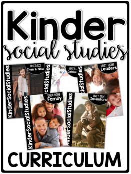 Preview of KinderSocialStudies™  Kindergarten Social Studies Curriculum SET 2