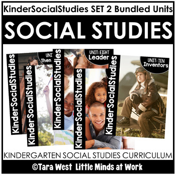 Preview of KinderSocialStudies™  Kindergarten Social Studies Curriculum SET 2