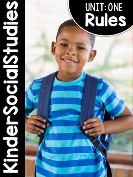 Preview of KinderSocialStudies™ Kindergarten Social Studies Unit One: Rules