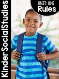 KinderSocialStudies™ Kindergarten Social Studies Unit One: Rules