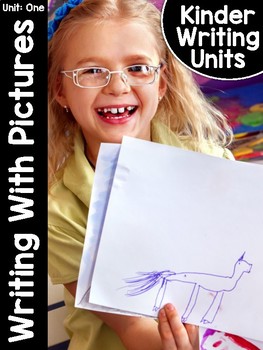Preview of KinderWriting® Curriculum Unit 1: Kindergarten Writing With Pictures