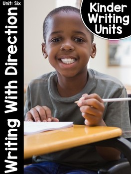 Preview of KinderWriting® Curriculum Unit 6: Kindergarten Writing With Direction