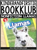 KinderandFirstieBookKlub NONFICTION: Llamas