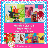 Kinderbykim's Handprint Quilts and Busy Hands Memory Book