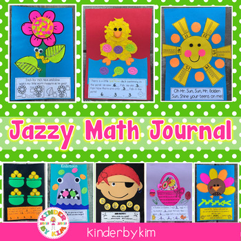 Preview of Kinderbykim's Jazzy Math Journal Packet