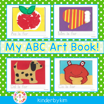Preview of Kinderbykim's  My ABC Art Book!