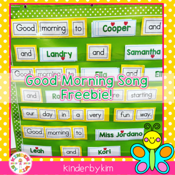 Preview of Kinderbykim's Good Morning Song