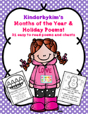 Kinderbykims Months and Holidays Poetry Bonus Pack!