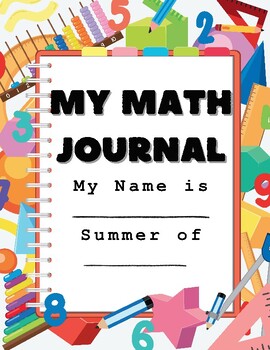 Preview of Kindergarten/1st Grade Math Summer Packet - NGSS