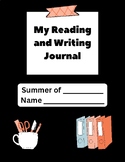 Kindergarten/1st Grade Summer Reading and Writing Journal