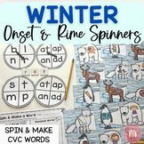 Kindergarten & 1st Grade Winter Animals Onset & Rime Liter