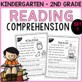 First Grade Phonics Reading Fluency Comprehension Passages
