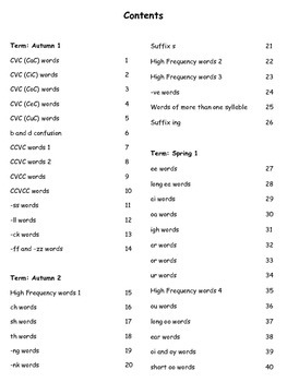 Kindergarten Spelling Worksheets (79 worksheets) by Save Teachers Sundays