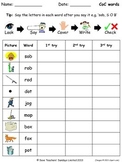 Kindergarten Spelling Worksheets (79 worksheets)